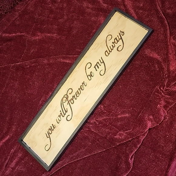 Pyrography sign - Picture 2 of 6